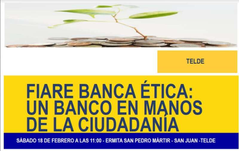 Cartel de la charla informativa (Foto TA)