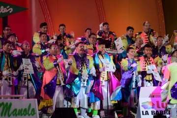 Final del concurso de murgas (Foto lpcarnaval)
