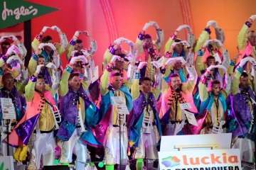 Final del concurso de murgas (Foto lpcarnaval)