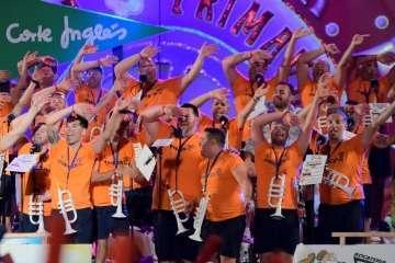 Final del concurso de murgas (Foto lpcarnaval)