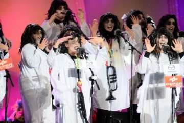 Final del concurso de murgas (Foto lpcarnaval)