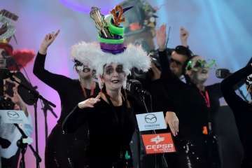 Final del concurso de murgas (Foto lpcarnaval)