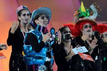 Final del concurso de murgas (Foto lpcarnaval)