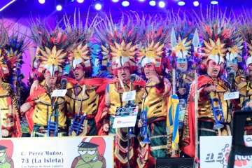 Final del concurso de murgas (Foto lpcarnaval)