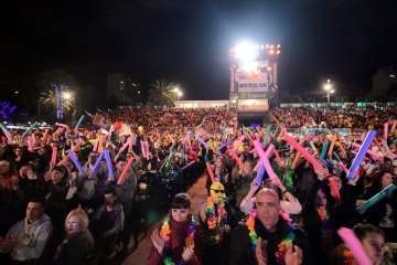 Final del concurso de murgas (Foto lpcarnaval)