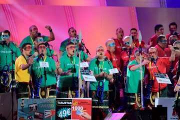 Final del concurso de murgas (Foto lpcarnaval)