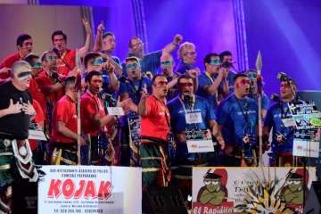 Final del concurso de murgas (Foto lpcarnaval)