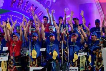 Final del concurso de murgas (Foto lpcarnaval)