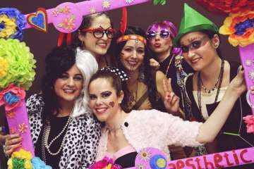 Fiesta de Carnaval en Clínicas Aesthetic de Telde (Foto cedida a TA)