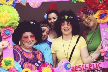 Fiesta de Carnaval en Clínicas Aesthetic de Telde (Foto cedida a TA)