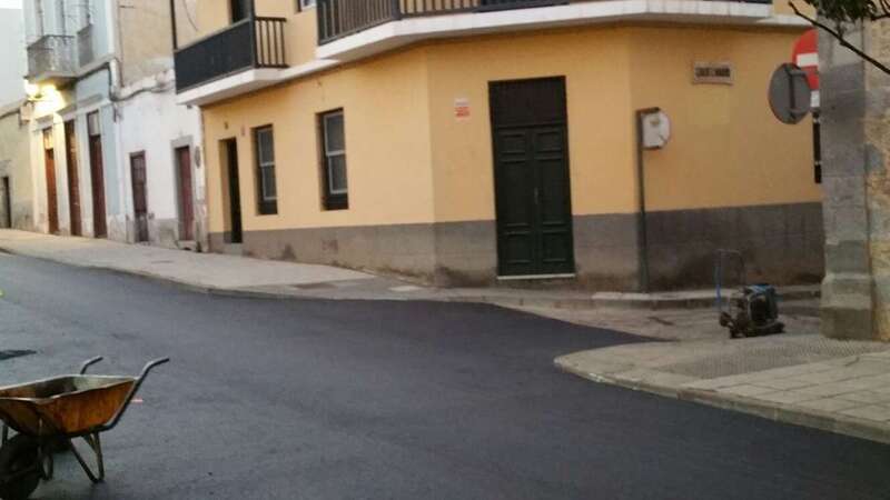 El pequeño montículo que hacía las veces de dique de contención se encontraba en las Cuatro Esquinas (Foto TA)