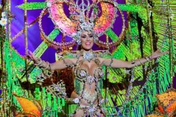 Macarena Ramos, Tercera Dama de Honor del Carnaval de Las Palmas de Gran Canaria