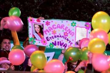 Macarena Ramos, Tercera Dama de Honor del Carnaval de Las Palmas de Gran Canaria