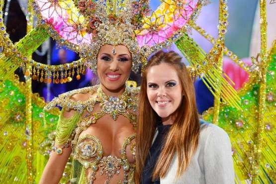 Macarena Ramos, Tercera Dama de Honor del Carnaval de Las Palmas de Gran Canaria