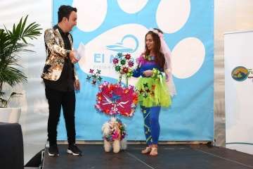 II Pasarela Canina de Disfraces en el CC El Mirador (Foto TA)