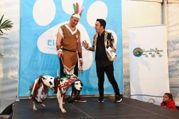 II Pasarela Canina de Disfraces en el CC El Mirador (Foto TA)