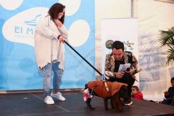II Pasarela Canina de Disfraces en el CC El Mirador (Foto TA)