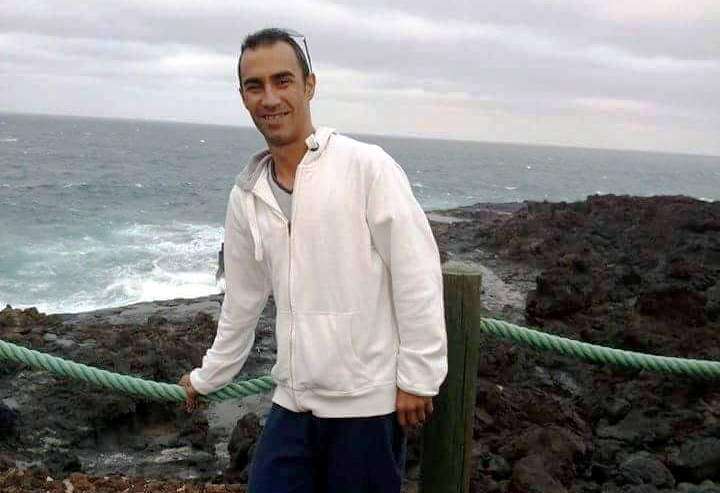 Cristo Cabrera Vega, la víctima del homicidio, en una imagen de archivo en La Garita (Foto TA)