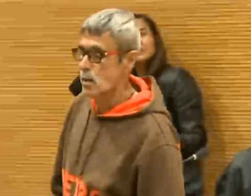 Miguel C.S., este lunes durante la primera sesión del juicio (Foto TA)