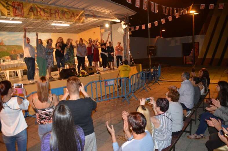 Las pregoneras de las fiestas de este año (Foto TA)