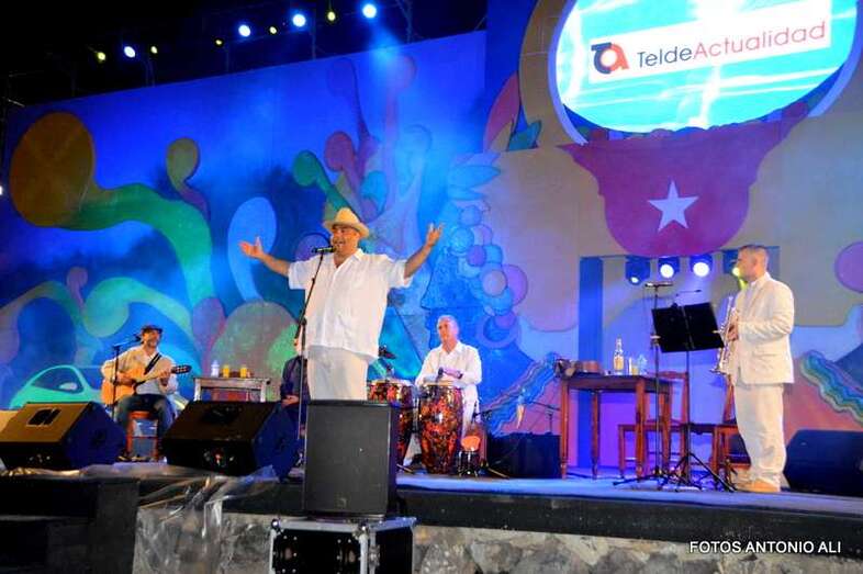 Yeray Rodríguez abrió el pasado fin de semana los Carnavales 2017 de Telde (Foto TA)