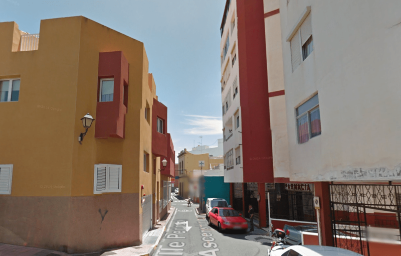 Imagen del Edificio de Las Nieves, en donde tuvo lugar este episodio de violencia machista (Foto TA)