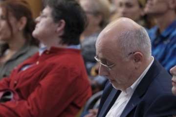 Presentación del nuevo libro del periodista teldense Nicolás Castellano (Foto TA)