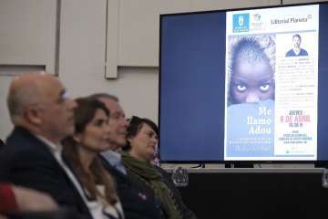 Presentación del nuevo libro del periodista teldense Nicolás Castellano (Foto TA)