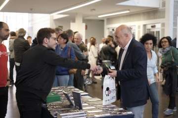 Presentación del nuevo libro del periodista teldense Nicolás Castellano (Foto TA)