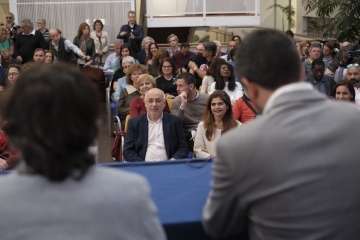 Presentación del nuevo libro del periodista teldense Nicolás Castellano (Foto TA)