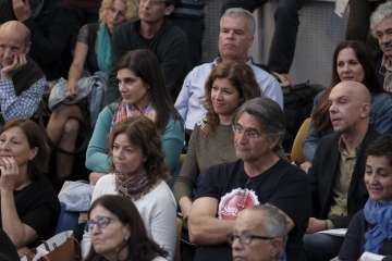 Presentación del nuevo libro del periodista teldense Nicolás Castellano (Foto TA)