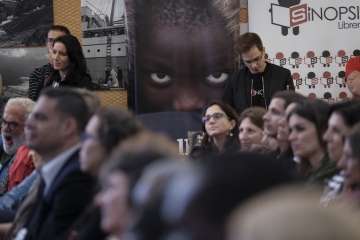 Presentación del nuevo libro del periodista teldense Nicolás Castellano (Foto TA)