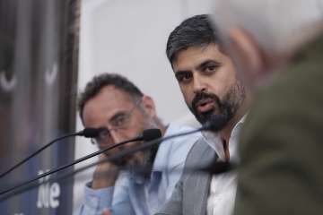 Presentación del nuevo libro del periodista teldense Nicolás Castellano (Foto TA)