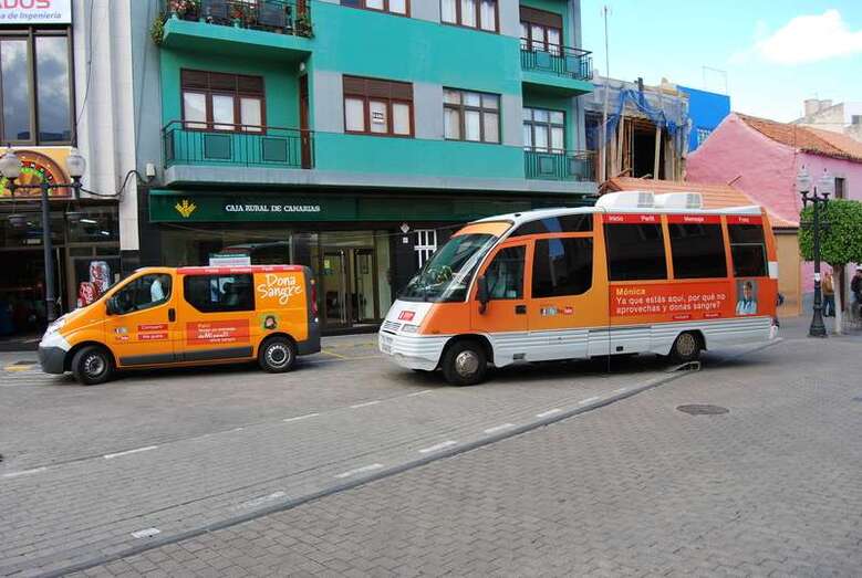 Imagen de archivo de una de las unidades móviles del ICHH en Los Llanos (Foto TA)
