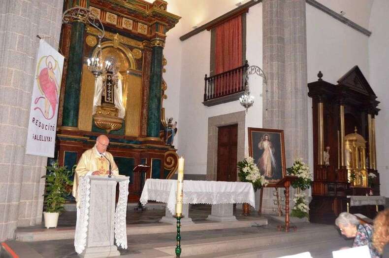 Misa por el Día de la Misericordia (Foto Francisco Javier Santana)