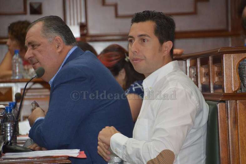 Alejandro Ramos, en el Pleno de este viernes (Foto TA)