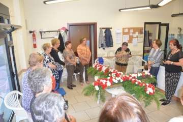 Enramado de la Cruz en El Roque Azucarero de Telde (Foto Francisco Javier Santana)