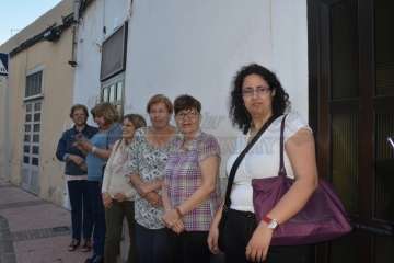Enramado de la Cruz en El Roque Azucarero de Telde (Foto Francisco Javier Santana)