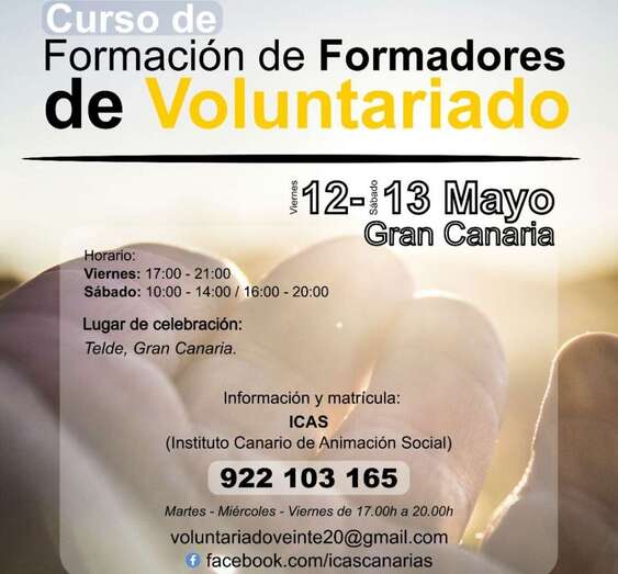 Cartel del curso (Foto TA