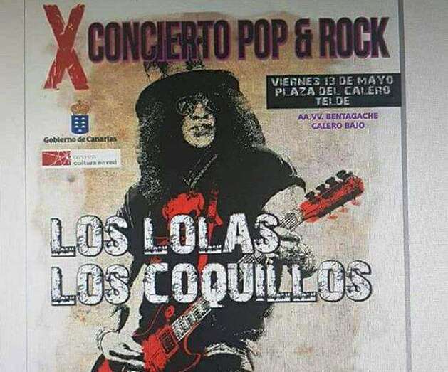 Cartel del concierto (Foto TA)