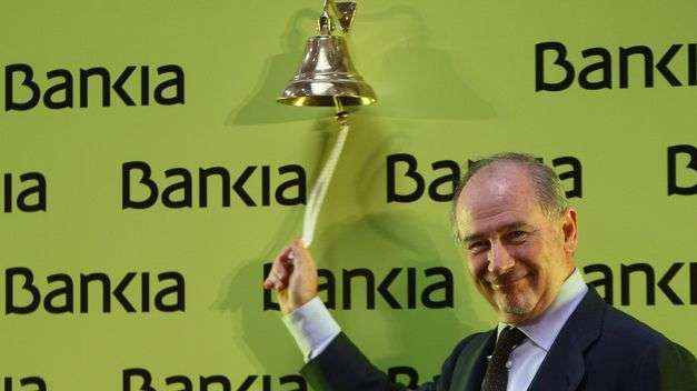 Rodrigo Rato, expresidente de Bankia ahora investigado por la Justicia (Foto TA)