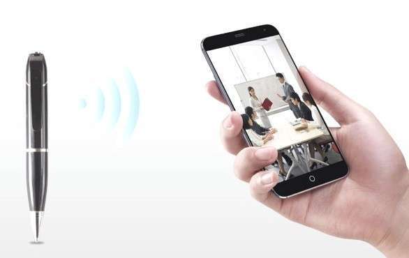 Bolígrafo con cámara y wifi (Foto Multimedia)