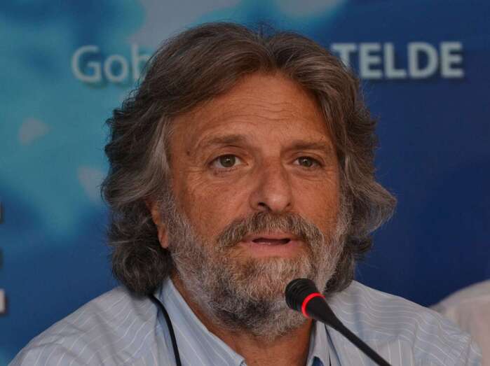 El sacerdote Jorge Hernández Duarte, presidente de Yrichen (Foto TA)