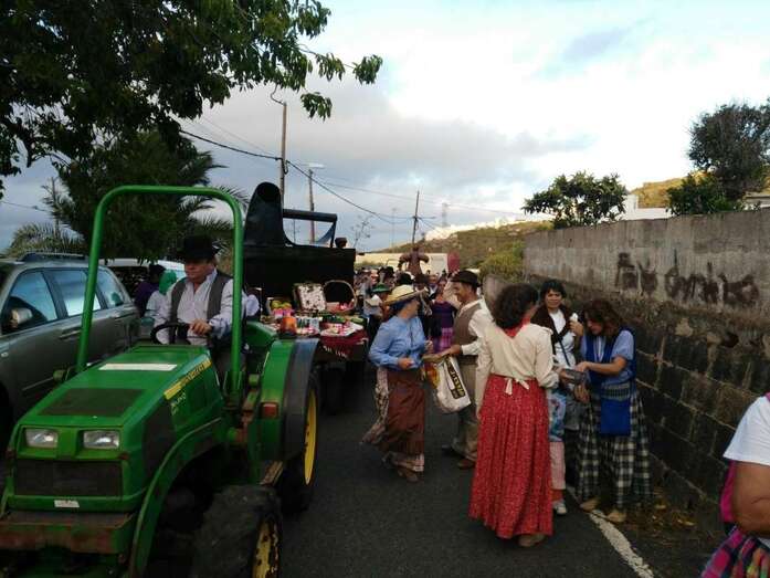 Romería de este sábado en Arenales (Foto TA)