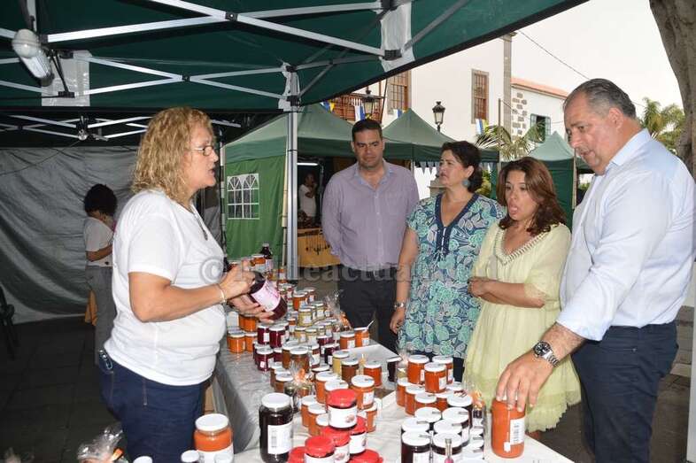 Imagen de la muestra de artesanía de las fiestas de San Juan Bautista de Telde 2017 (Foto TA)