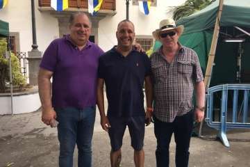 Concurso Nacional Canino de Dogo Presa Canario en Telde (Foto TA)