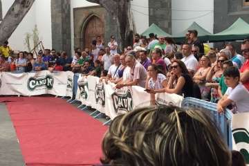 Concurso Nacional Canino de Dogo Presa Canario en Telde (Foto TA)