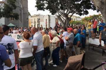 Concurso Nacional Canino de Dogo Presa Canario en Telde (Foto TA)
