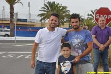 Carreras de caballos y entrega de premios en la Avenida del Cabildo (Foto TA)
