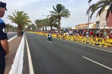 Carreras de caballos y entrega de premios en la Avenida del Cabildo (Foto TA)